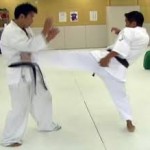 三日月蹴り（三角蹴り）はレバーを確実に！組手で威力を発揮します！